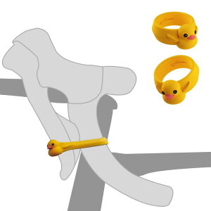 BONE 自転車 フロントブレーキロック 弾性シリコンバンド ブレーキレバー ストッパー フロントブレーキロック ハンドルロック 多用途 車輪固定 取り付け簡単 かわいい Brake Tie