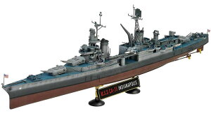 アカデミー 1/350 アメリカ海軍 重巡洋艦 CA-35 インディアナポリス プラモデル 14107