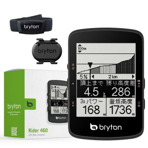 uCg(Bryton) Rider 460/17 TCNRs[^[ TCR ]ԗp[gir GPS 2.6/3 C` fBXvC  u[gD[X ANT+Ή