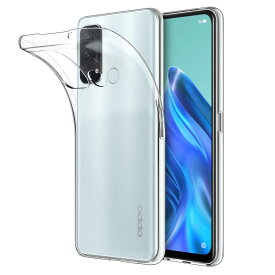 Hianjoo OPPO Reno5 A 対応 ケース シリコン ソフト 透明 TPU 薄型 軽量 落下防止 衝撃吸収 擦り傷防止 OPPO Reno5 A 対応 クリアケース