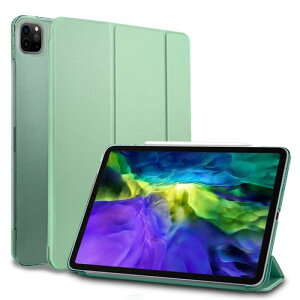 MS factory iPad Pro 11 2020 スマート カバー バック ケース 一体型 オートスリープ スタンド ケースカバー