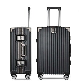 [Charyee] スーツケース キャリーケースjp キャリーバッグ トラベルバッグ 機内持ち込み 大型 2泊3日 mサイズ アルミフレーム 360度四角回転 静音 TSAロック 耐衝撃 旅行出張 人気(5色4サイズ対応
