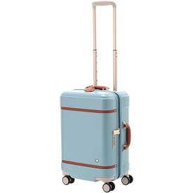 [ハント] スーツケース キャスターストッパー付 ダブルホイール エコバッグ付き 約1~3泊向け 機内持ち込み可能 ノートル 06881