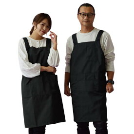 [HoowLet フーレット] エプロン 大きいサイズ h型 エプロン ゆったりめ ビッグサイズ BIG 男女兼用 LL 3L おしゃれ レディース メンズ DIY アウトドア カフェ 保育士 介護 ポケット シンプル ツイル