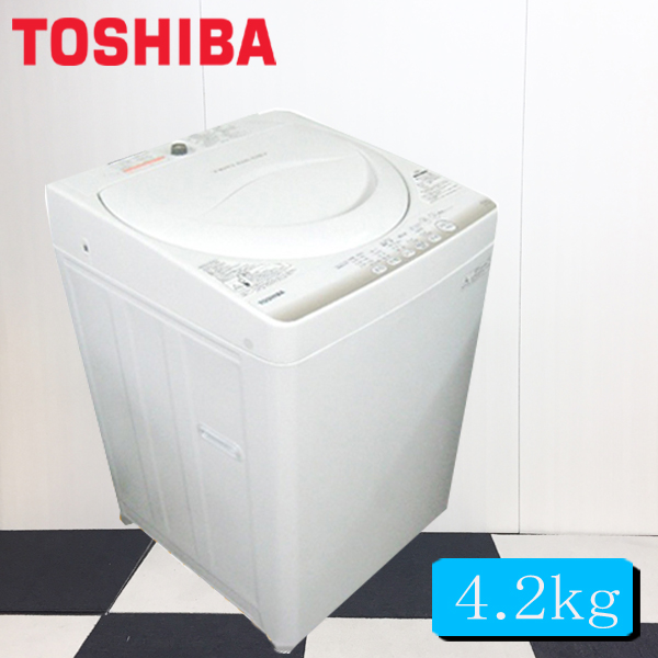 楽天市場】洗濯機 中古 東芝全自動洗濯機 4.2K AW-4S2 洗濯機中古 中古