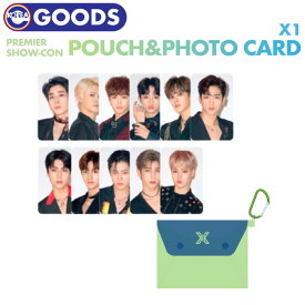 ＼SALE／＜即日発送＞【 ポーチ&フォトカードセット 】【 X1 1st Mini Album PREMIERE SHOW-CON 公式グッズ 】 エックスワン PRODUCE X 101 プデュ プエク デビュー ショーコン CRAVITY DRIPPIN VICTON MIRAE WEi WOODZ BAE173 YOUNITE UP10TION【代引不可】(ネコポス便)