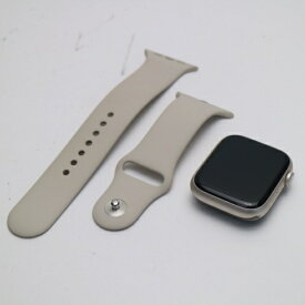 【中古】安心保証 新品同様 Apple Watch Series8 45mm GPS+Cellular スターライト スマホ 中古あす楽 土日祝発送