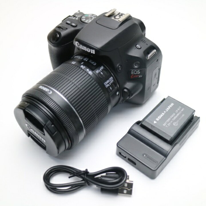 楽天市場】【中古】 美品 EOS Kiss X9 STM レンズキット ブラック 安心 