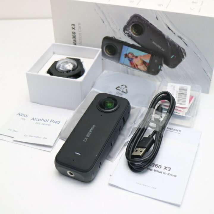 楽天市場】【中古】安心保証 超美品 Insta360 X3 デジビデ インスタ360 