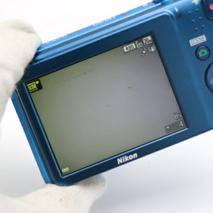 楽天市場】【中古】 超美品 COOLPIX S3600 コバルトブルー 安心保証 