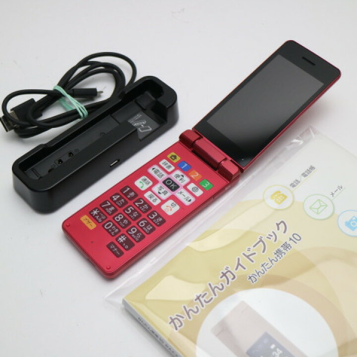 楽天市場】【中古】 超美品 SOFTBANK かんたん携帯10 かんたん携帯10 