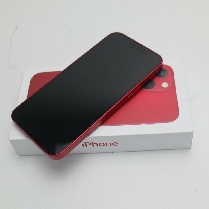 楽天市場】【新品未使用】 SIMフリー iPhone13 mini 256GB レッド 白 