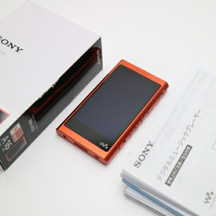 超美品】SONY ウォークマン WALKMAN NW-A55 トワイライトレッド