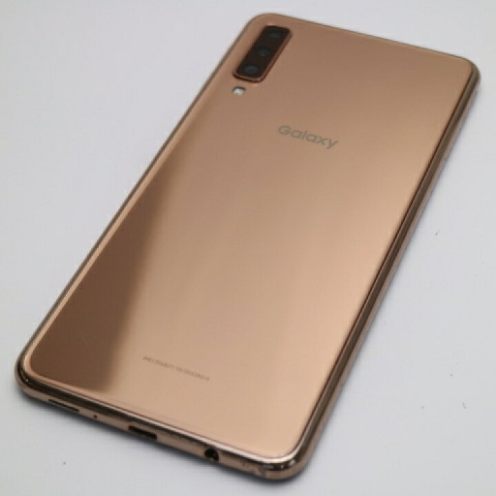 楽天市場】【中古】美品 SIMフリー Galaxy A7 ゴールド スマホ 白ロム 
