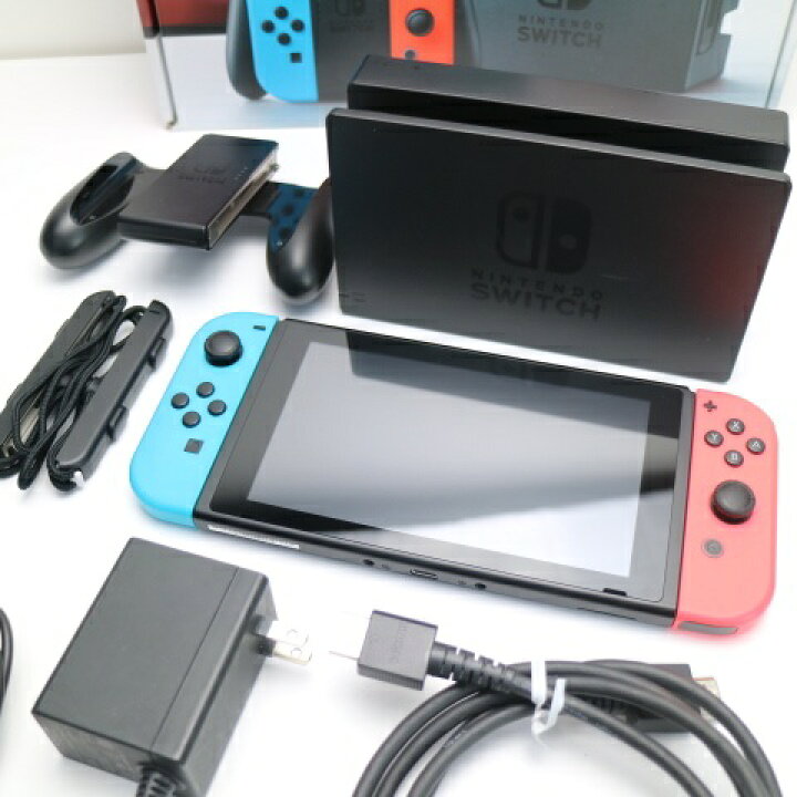 楽天市場】【中古】 超美品 Nintendo Switch ネオンブルーネオンレッド 