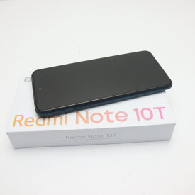 【新品未使用】 SIMフリー Redmi Note 10T レイクブルー スマホ 白ロム あす楽 土日祝発送OK
