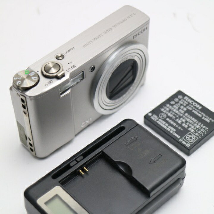 楽天市場】【中古】 超美品 RICOH CX1 シルバー 安心保証 即日発送 