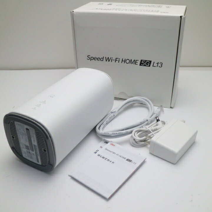 楽天市場】【中古】新品同様 Speed Wi-Fi HOME 5G L13 ZTR02 ホワイト  