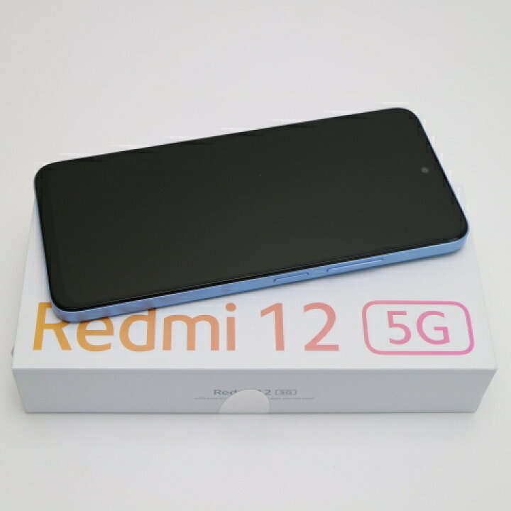 楽天市場】【新品未使用】 SIMフリー Redmi 12 5G 128GB スカイブルー 