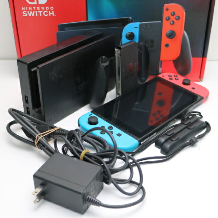 楽天市場】【中古】 美品 Nintendo Switch ネオンブルーネオンレッド  