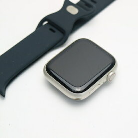 【中古】安心保証 良品中古 Apple Watch Series7 45mm Cellular スターライト 白ロム 本体 即日発送 土日祝発送OK あす楽