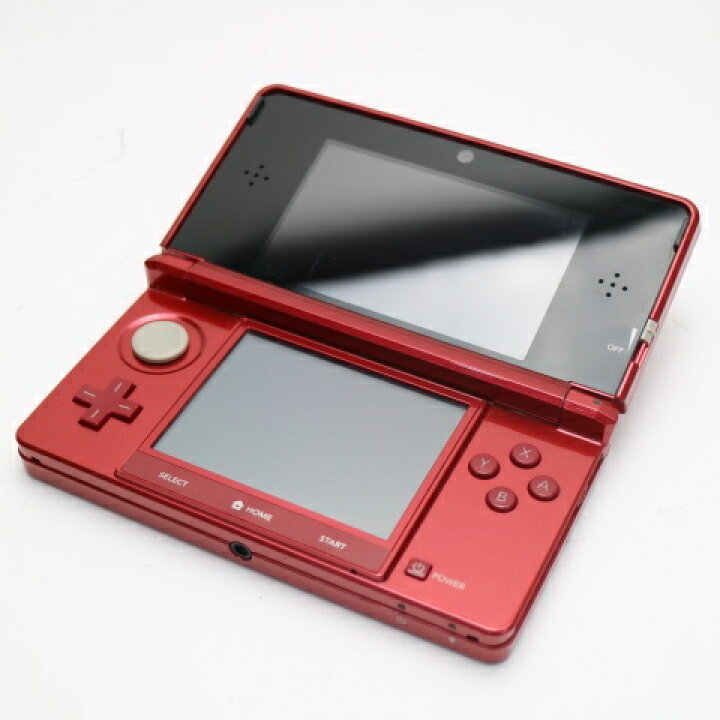 楽天市場】【中古】 美品 ニンテンドー3DS メタリックレッド 安心保証 