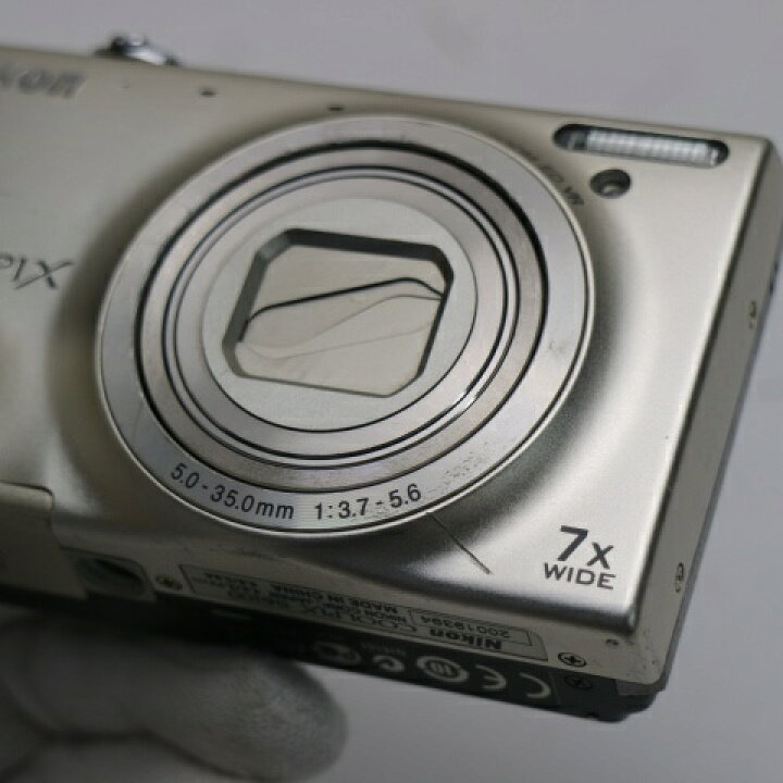 楽天市場】【中古】 美品 COOLPIX S6100 シャンパンシルバー 安心保証 