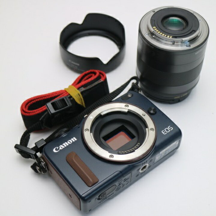 楽天市場】【中古】 美品 EOS M2 レンズキット ベイブルー 安心保証 