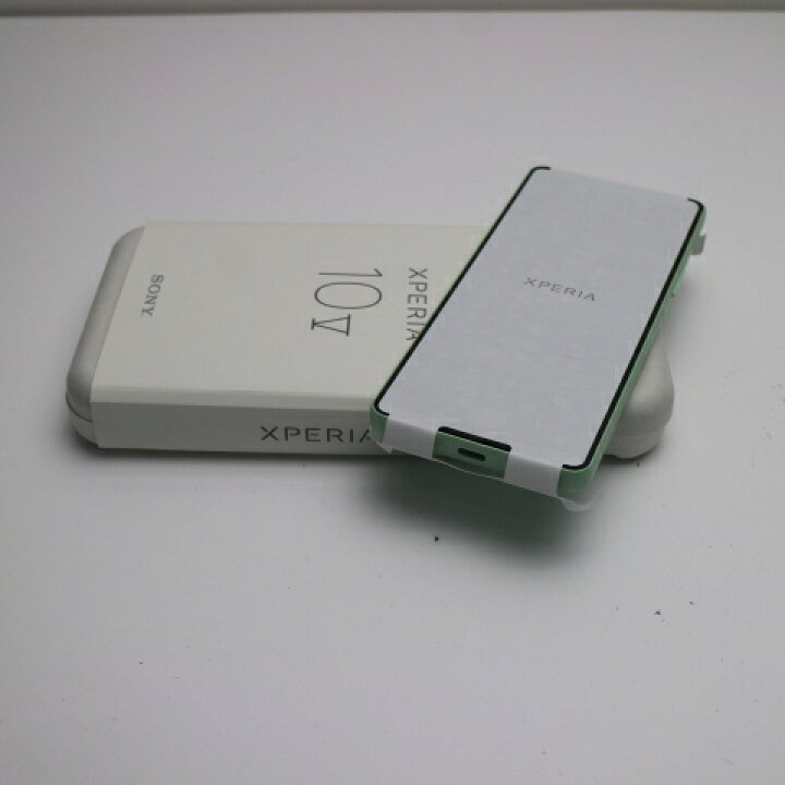 楽天市場】【新品未使用】 Xperia 10 V セージグリーン 国内版SIM 