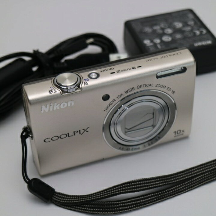 楽天市場】【中古】 美品 COOLPIX S6200 プラチナシルバー 安心保証 