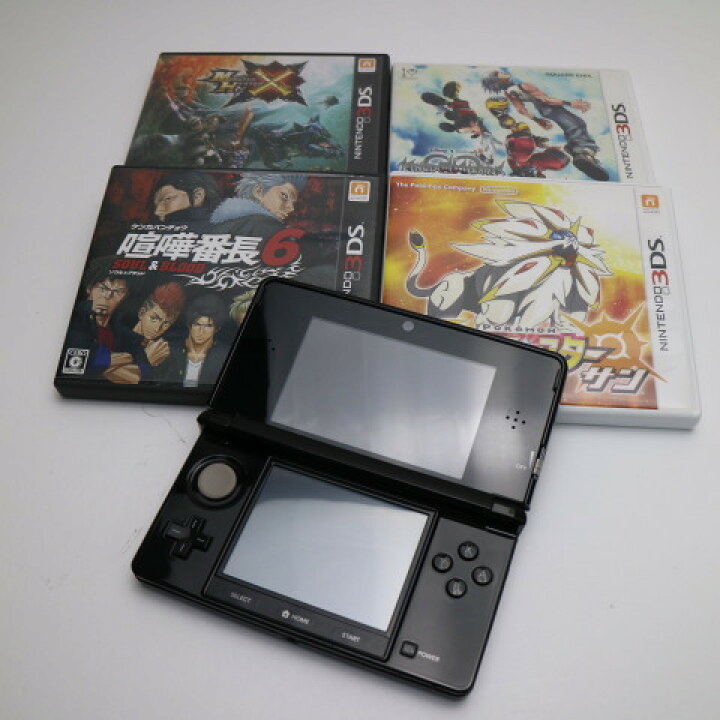 楽天市場】【中古】 超美品 ニンテンドー3DS クリアブラック 安心保証  