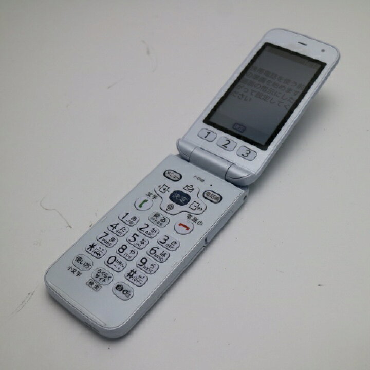 楽天市場】【中古】超美品 F-01M ホワイト ガラケー 白ロム 中古スマホ 