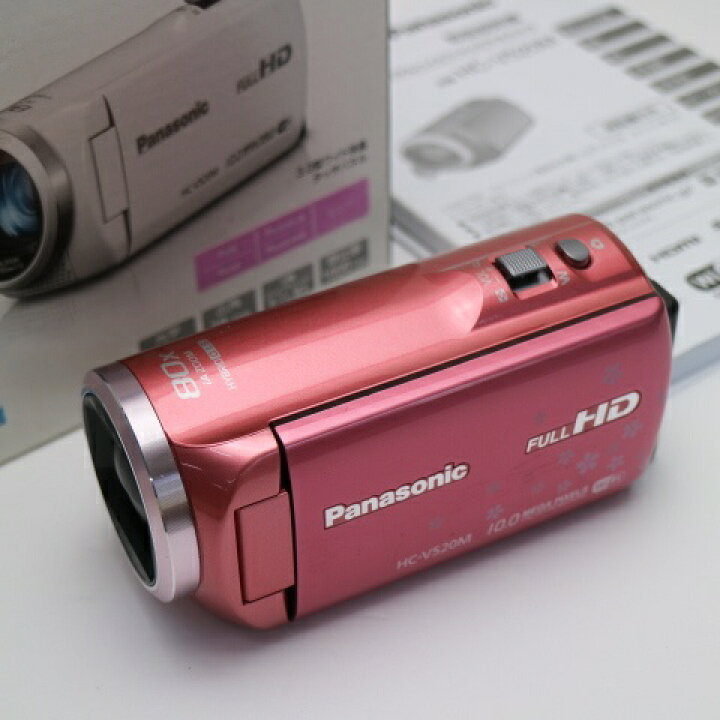 楽天市場】【中古】 超美品 HC-V520M ピンク花柄 安心保証 即日発送 