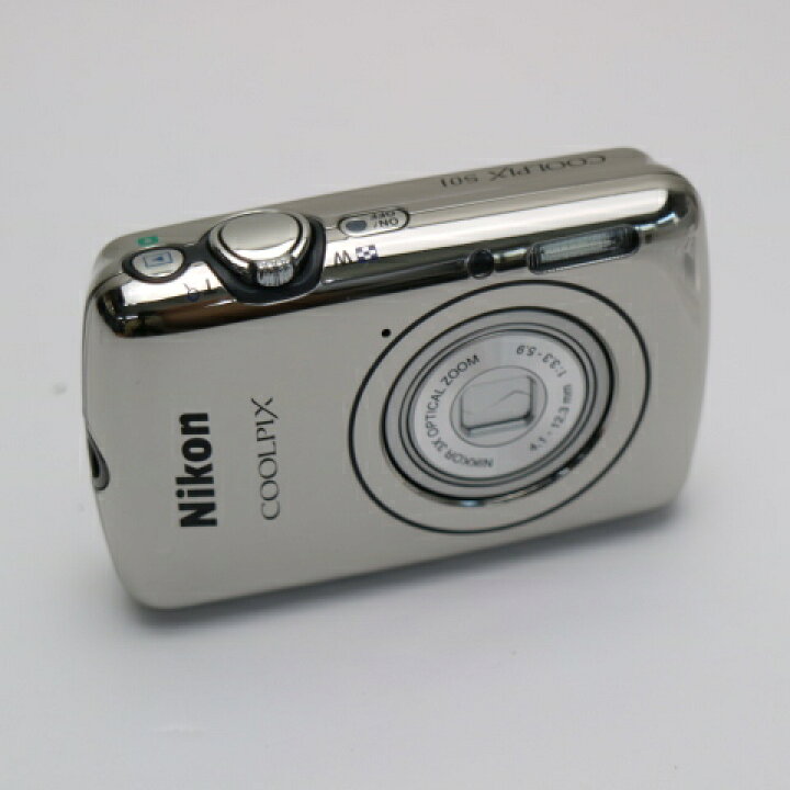 楽天市場】【中古】 美品 COOLPIX S01 ミラーシルバー 安心保証 即日 