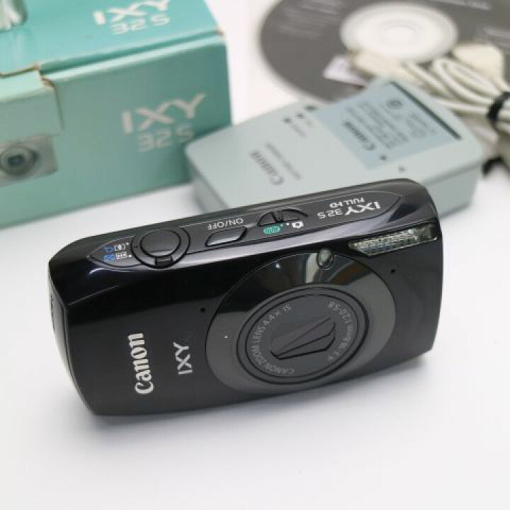 楽天市場】【中古】 超美品 IXY 32S ブラック 安心保証 即日発送 Canon 