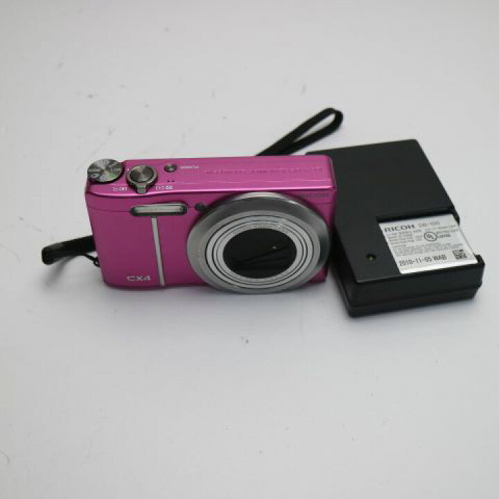 楽天市場】【中古】 美品 RICOH CX4 パープルピンク 安心保証 即日発送 
