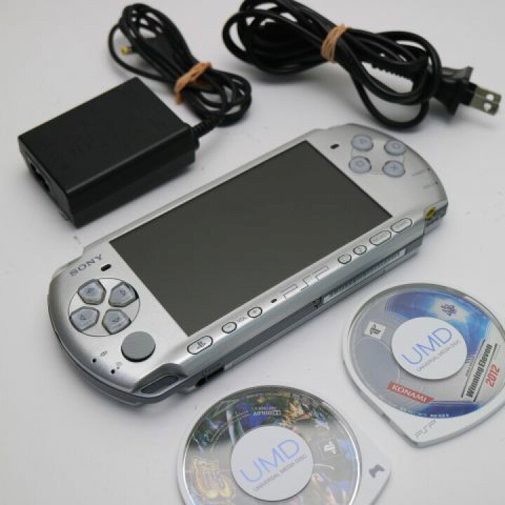 楽天市場】【中古】 良品中古 PSP-3000 ミスティック・シルバー 安心 