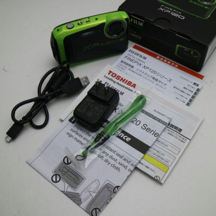 楽天市場】【中古】 美品 FinePix XP120 ライム 安心保証 即日発送 