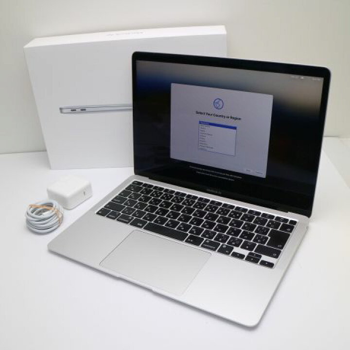 楽天市場】【中古】 超美品 MacBook Air 2020 13インチ M1 8GB SSD 
