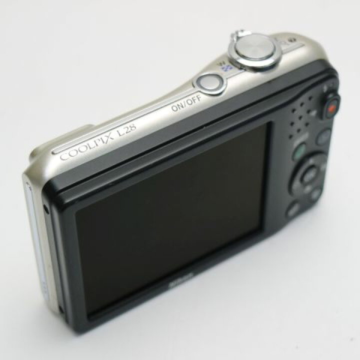 楽天市場】【中古】 美品 COOLPIX L28 シルバー 安心保証 即日発送 