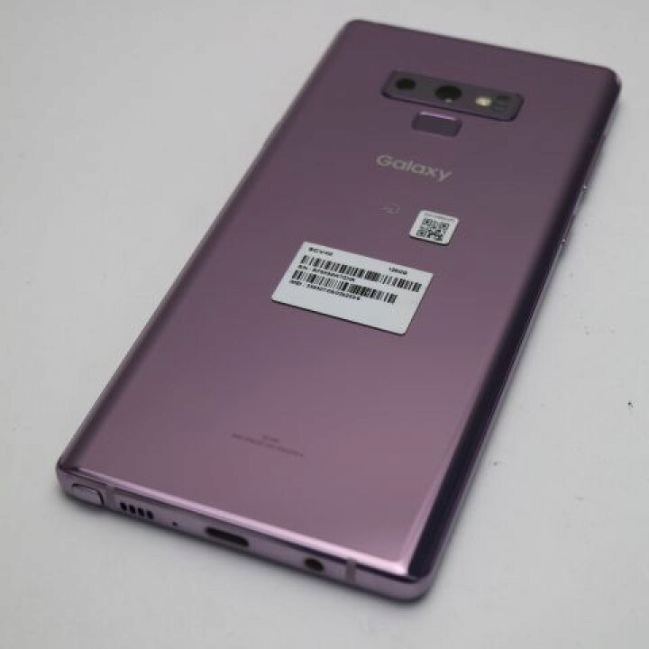 楽天市場】【中古】 新品同様 SCV40 Galaxy Note9 ラベンダーパープル 