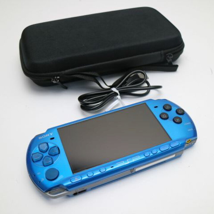 楽天市場】【中古】 美品 PSP-3000 バイブラント・ブルー 安心保証  