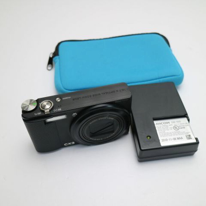 楽天市場】【中古】 美品 RICOH CX3 ブラック 安心保証 即日発送 RICOH 