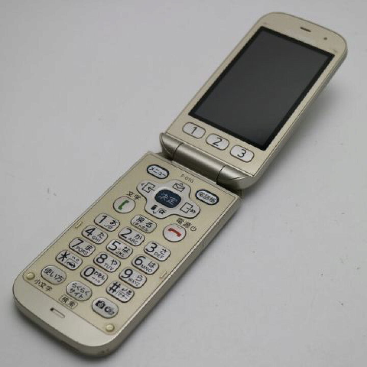 楽天市場】【中古】 美品 F-01G らくらくホン ベーシック4 ゴールド 