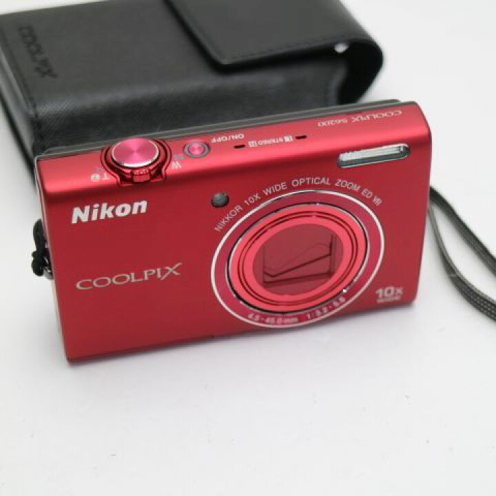 楽天市場】【中古】 超美品 COOLPIX S6200 ブリリアントレッド 安心 