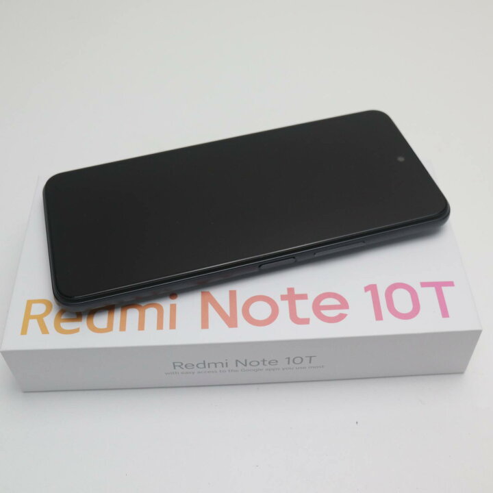 楽天市場】【新品未使用】 SIMフリー Redmi Note 10T アジュール 