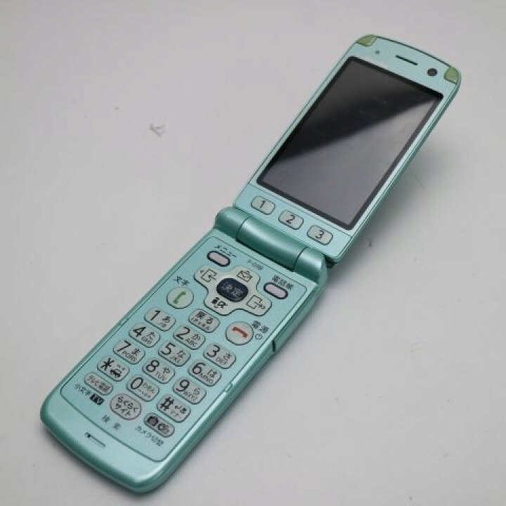 楽天市場】【中古】 美品 F-09B らくらくホン7 ミントグリーン 安心 