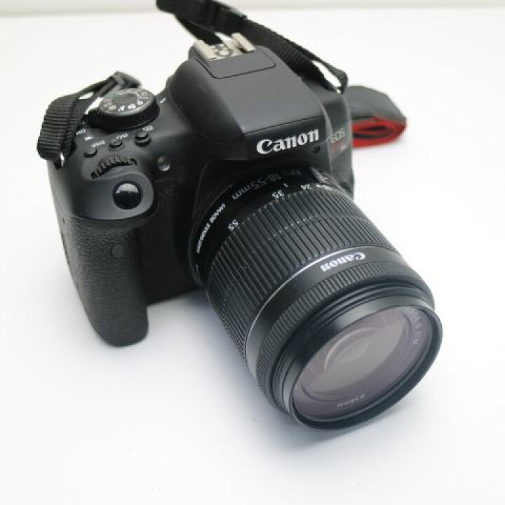 楽天市場】【中古】 超美品 EOS Kiss X8i レンズキット ブラック 安心 