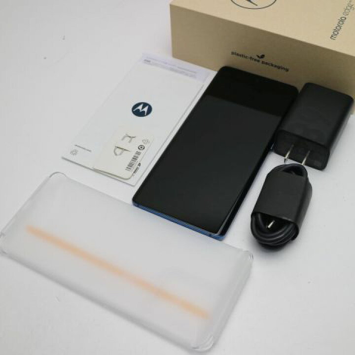 楽天市場】【中古】美品 motorola edge 40 ルナブルー SIMフリー 
