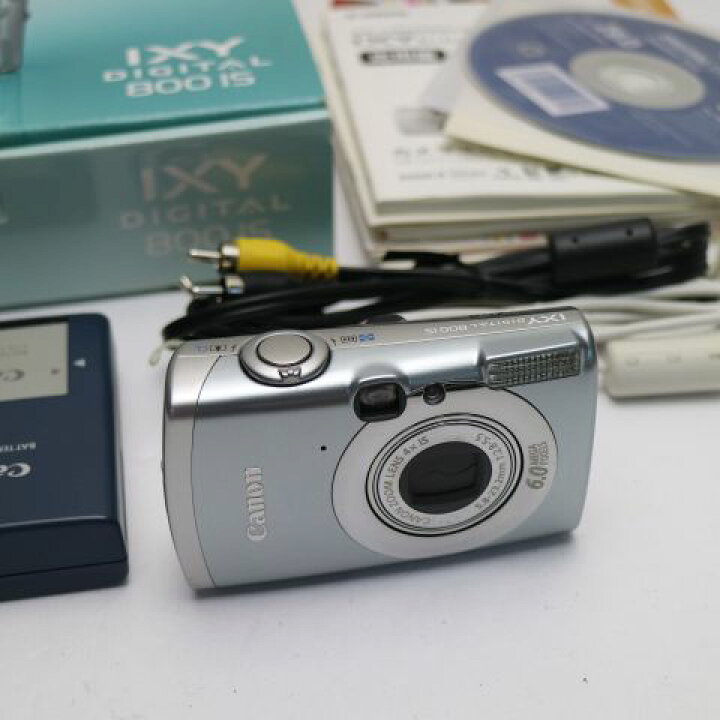 楽天市場】【中古】 超美品 IXY DIGITAL 800 IS シルバー 安心保証 